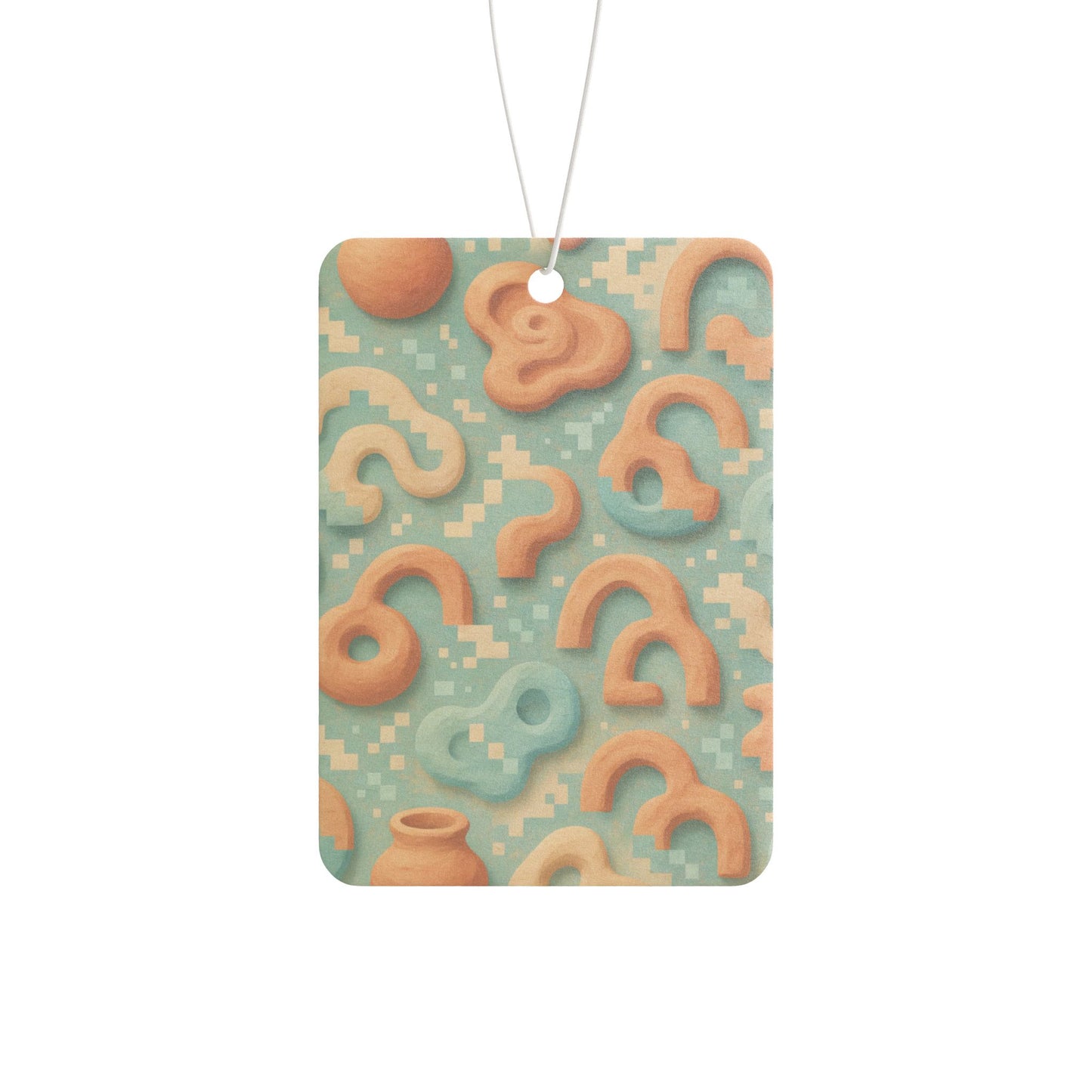 Pixel Clay • Car Air Freshener