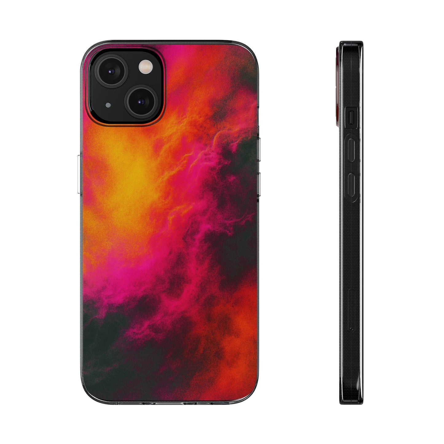 Pixel Blaze • Apple iPhone 14 • Flexi Clear Case