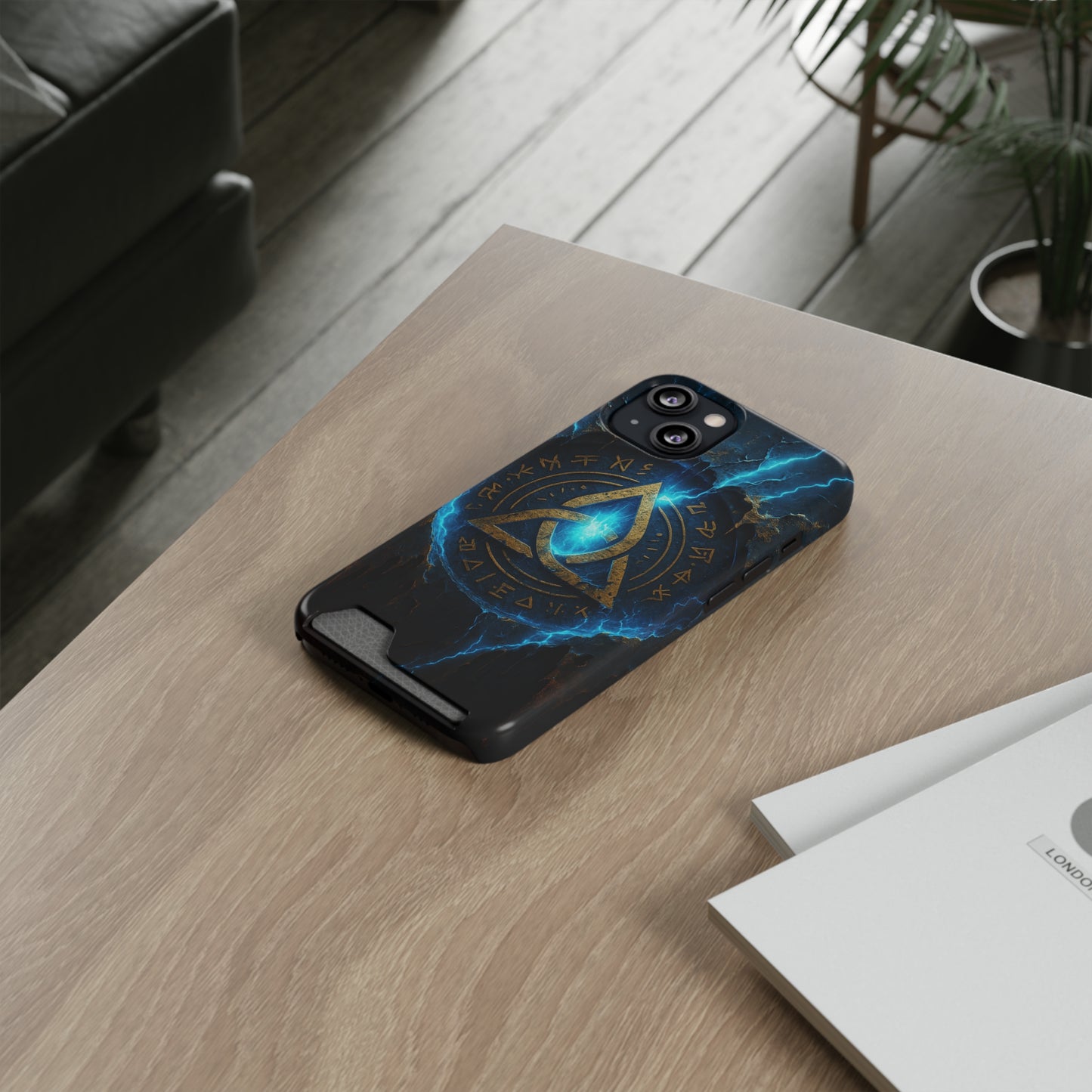 Mystic Triad • Apple iPhone 13 • MagSafe® Tough Case with Card Holder