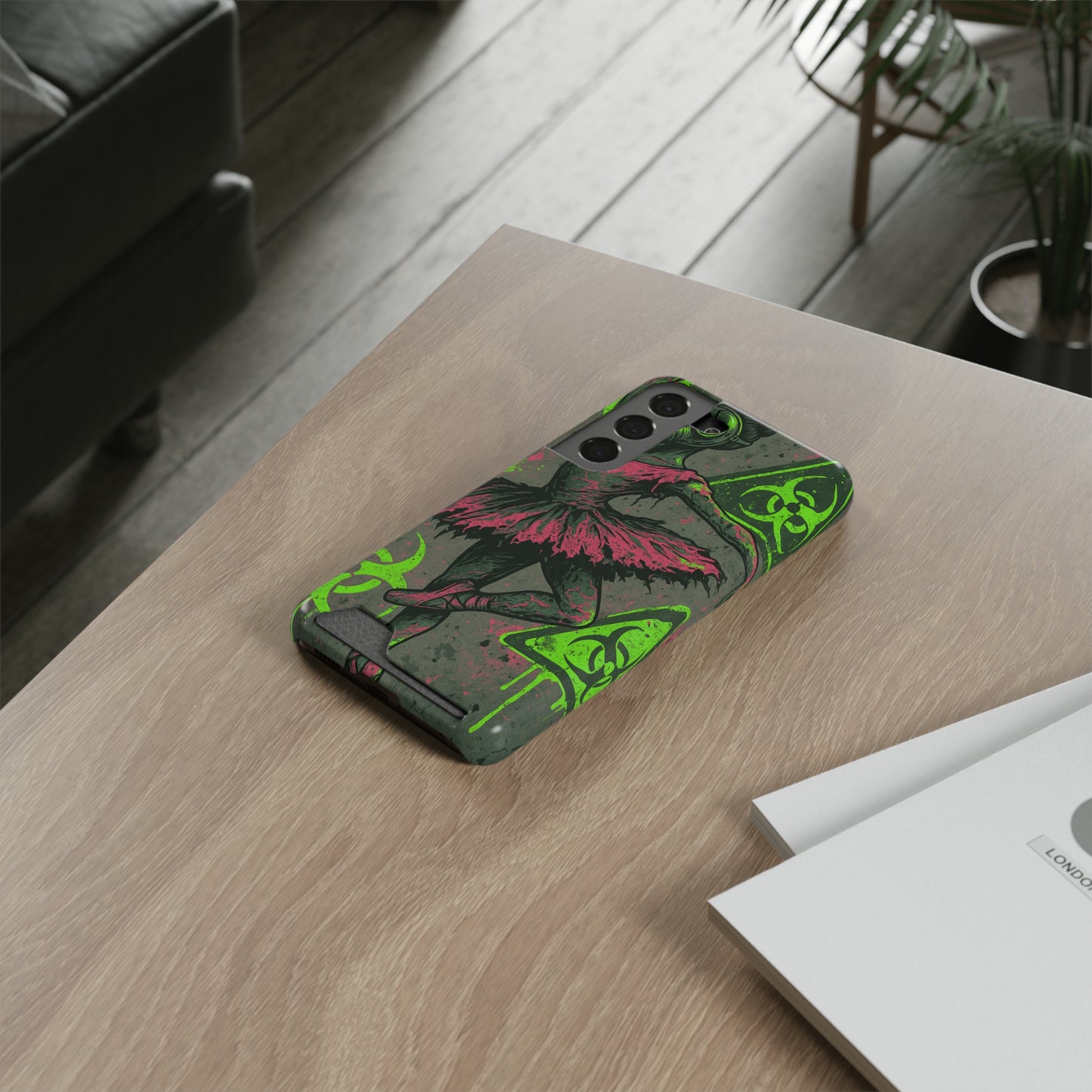 Biohazard Ballerina • Samsung Galaxy S22 • MagSafe® Tough Case with Card Holder