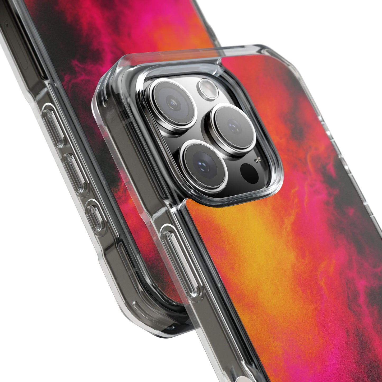 Pixel Blaze • Apple iPhone 16 • MagSafe® Clear Case