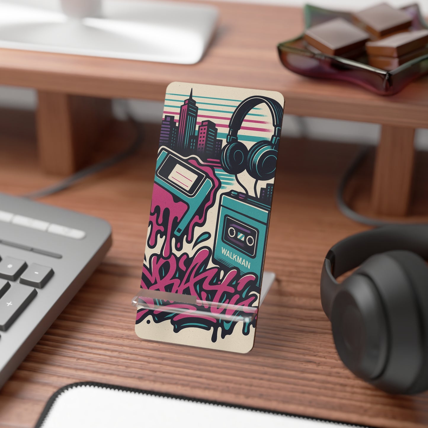 Retro Beats • Smartphone Display Stand