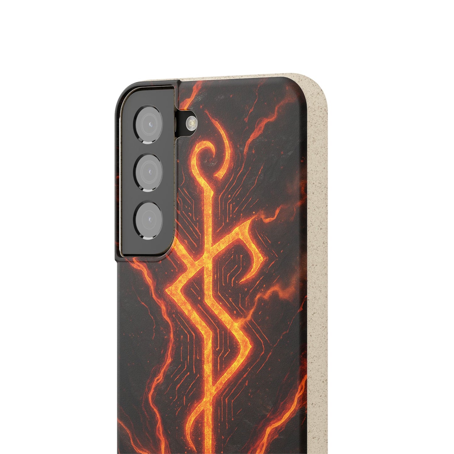 Molten Glyph • Samsung Galaxy S22 Eco-Friendly Phone Case