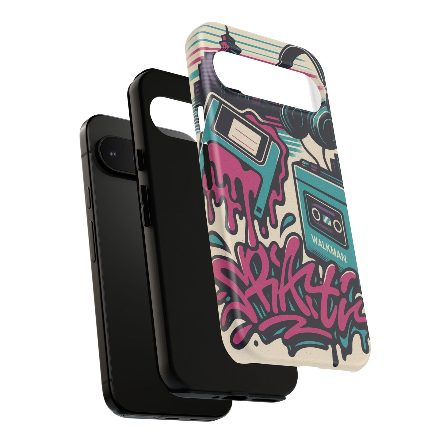 Retro Beats • Google Pixel 9 • MagSafe® Magnetic Tough Case