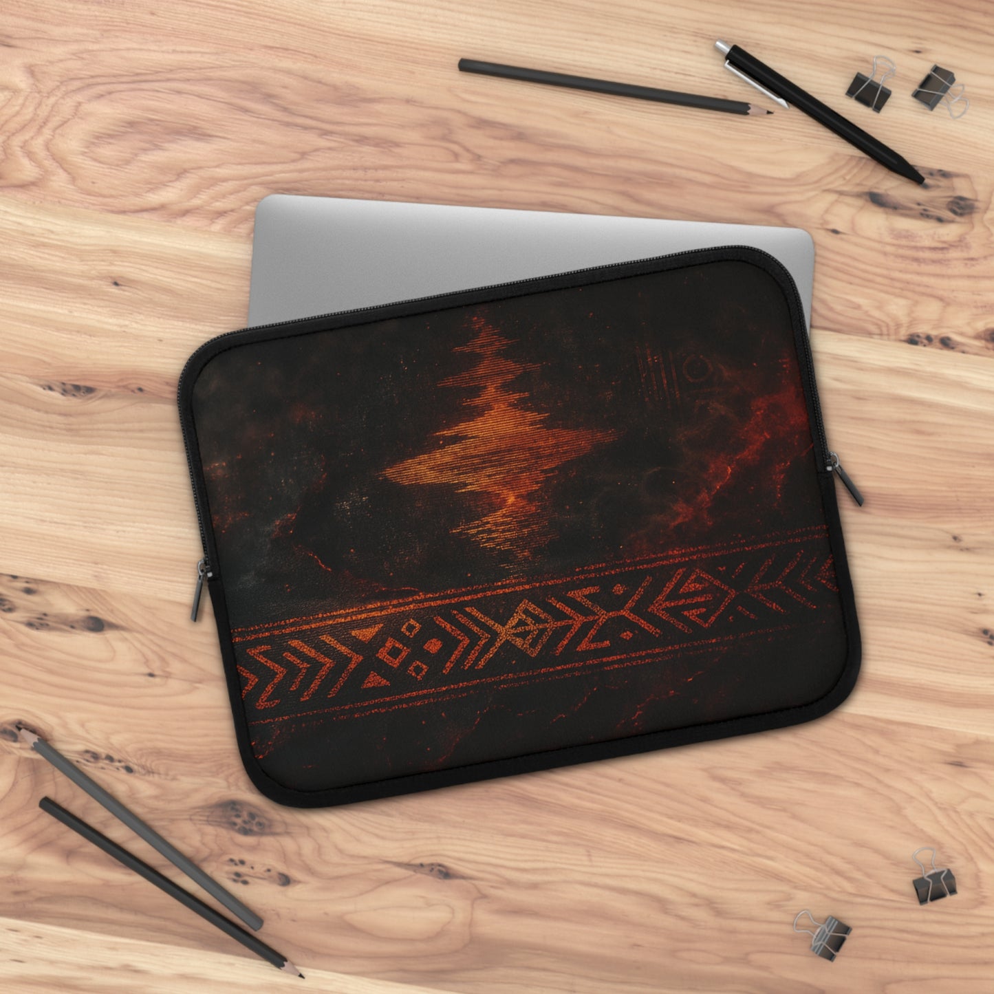 Tribal Pulse • Dual Zipper Laptop Sleeve