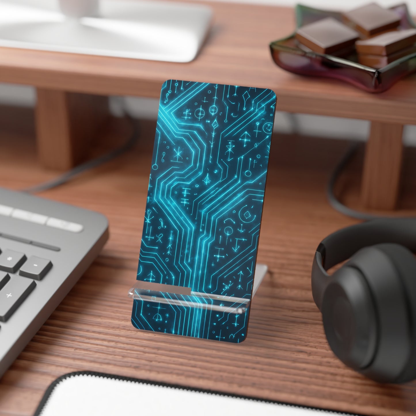 Circuit Glyph • Smartphone Display Stand