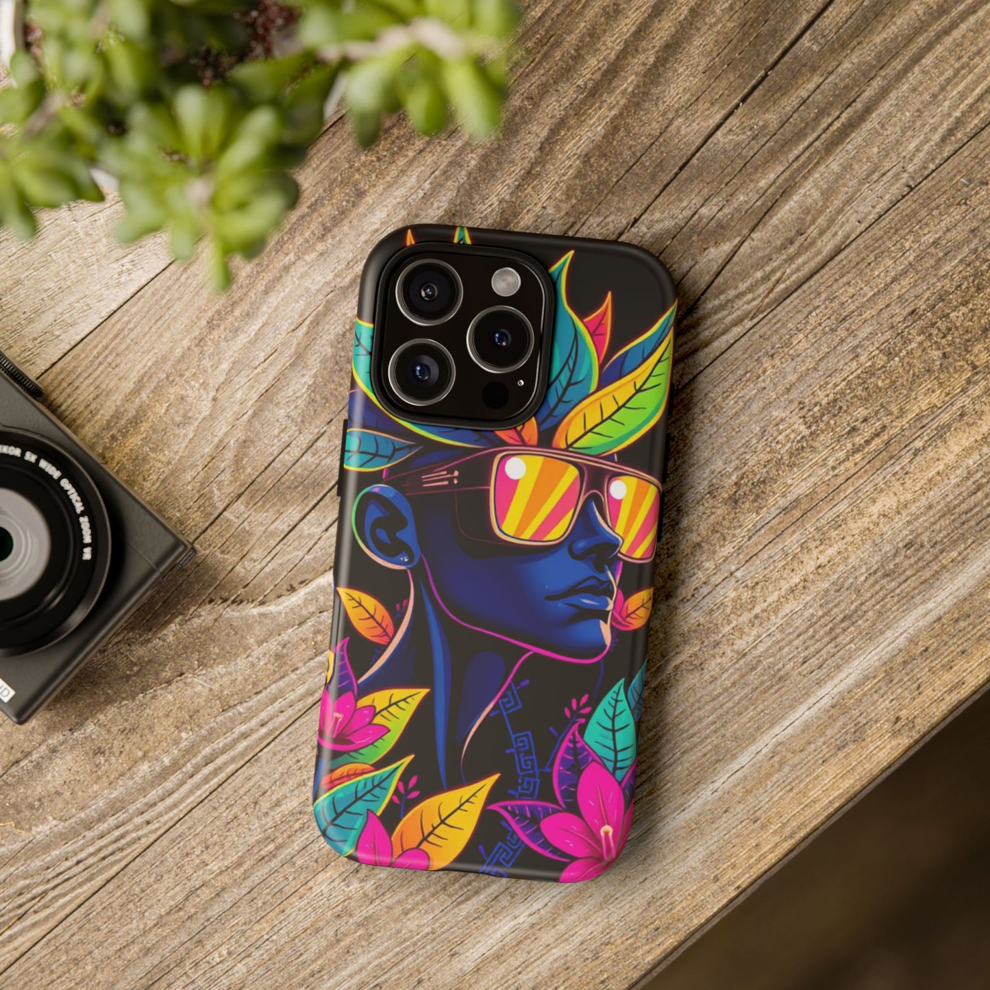 Neon Punk • Apple iPhone 16 • MagSafe® Magnetic Tough Case