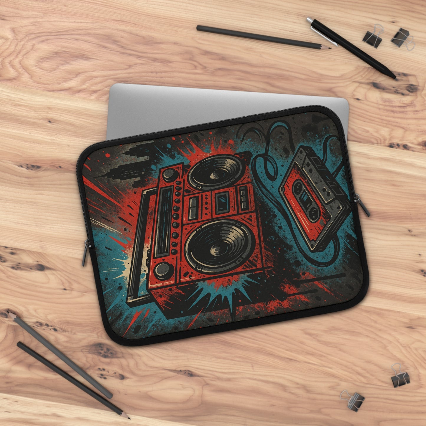 Old Skool • Dual Zipper Laptop Sleeve