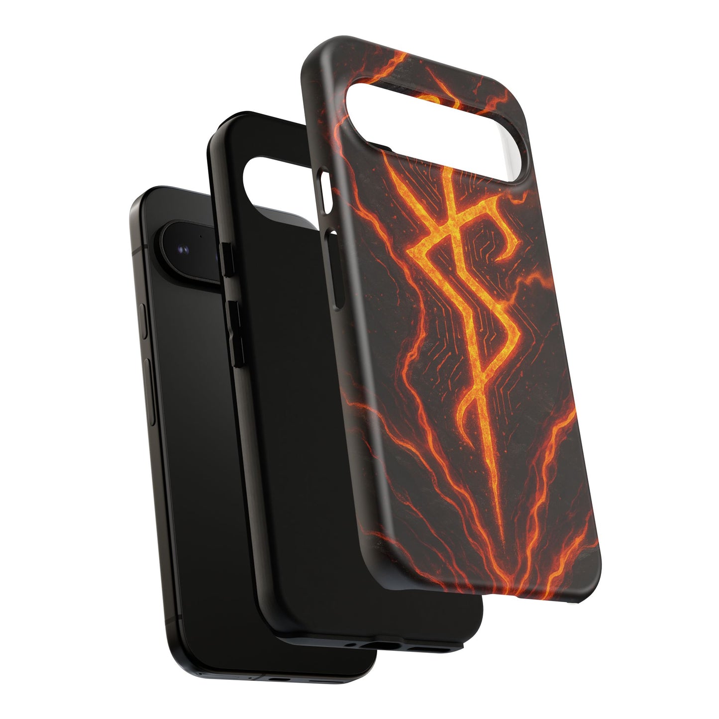 Molten Glyph • Google Pixel 9 • MagSafe® Magnetic Tough Case
