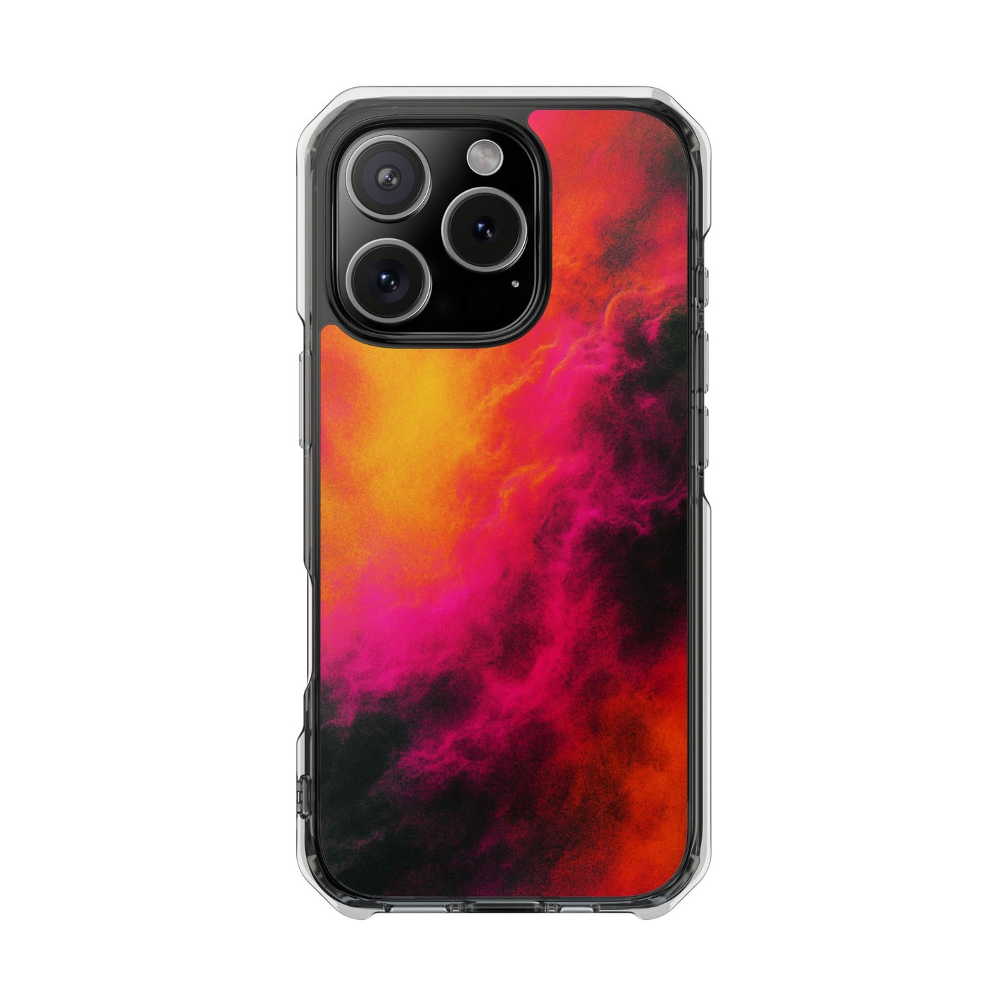 Pixel Blaze • Apple iPhone 16 • MagSafe® Clear Case