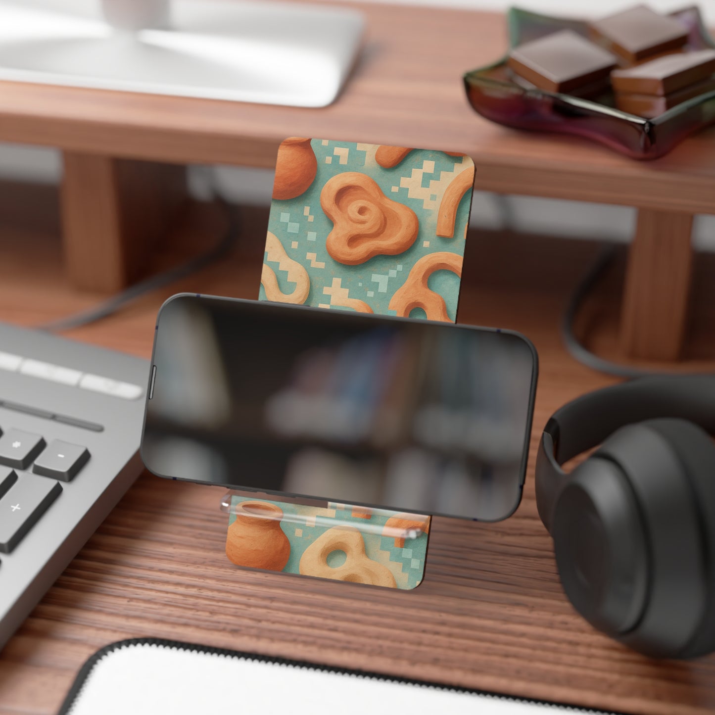 Pixel Clay • Smartphone Display Stand