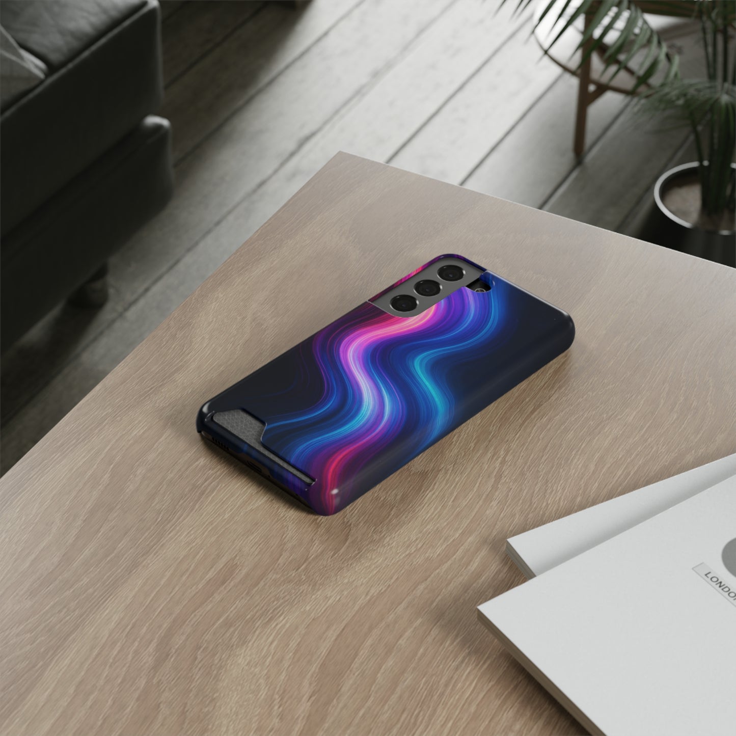 Quantum Surge • Samsung Galaxy S22 • MagSafe® Tough Case with Card Holder