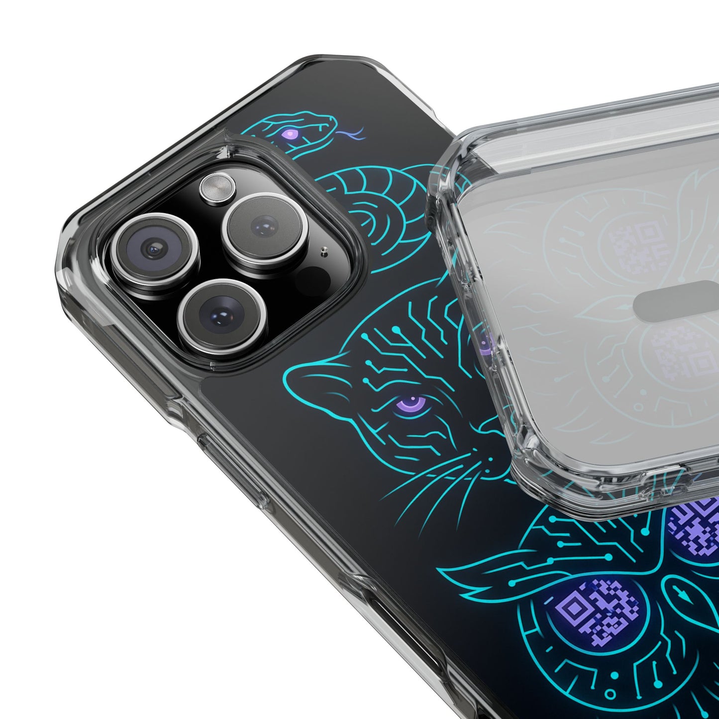 Mystic Midnight • Apple iPhone 16 • MagSafe® Clear Case