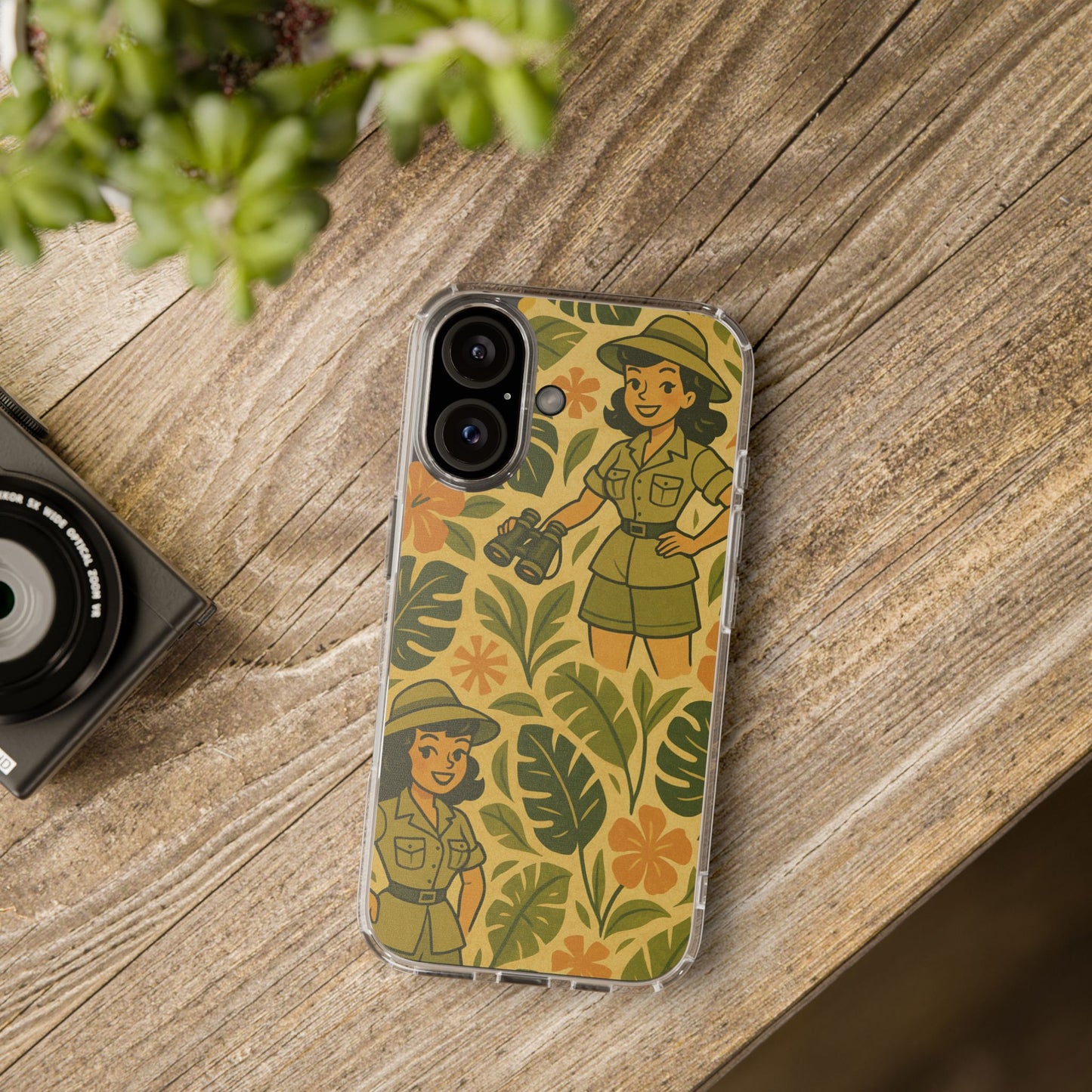 Urban Safari • Apple iPhone 16 • Clear Case