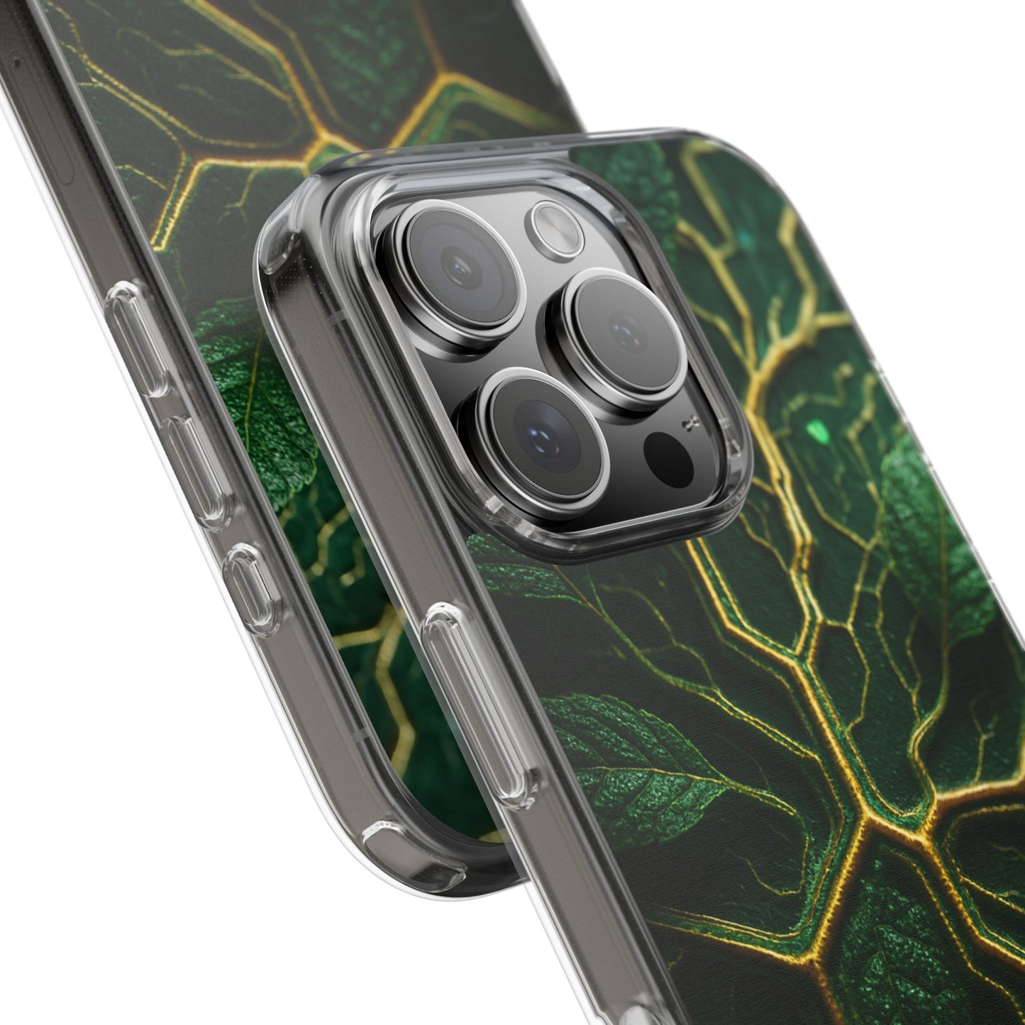 Macro Flora • Apple iPhone 16 • Clear Case