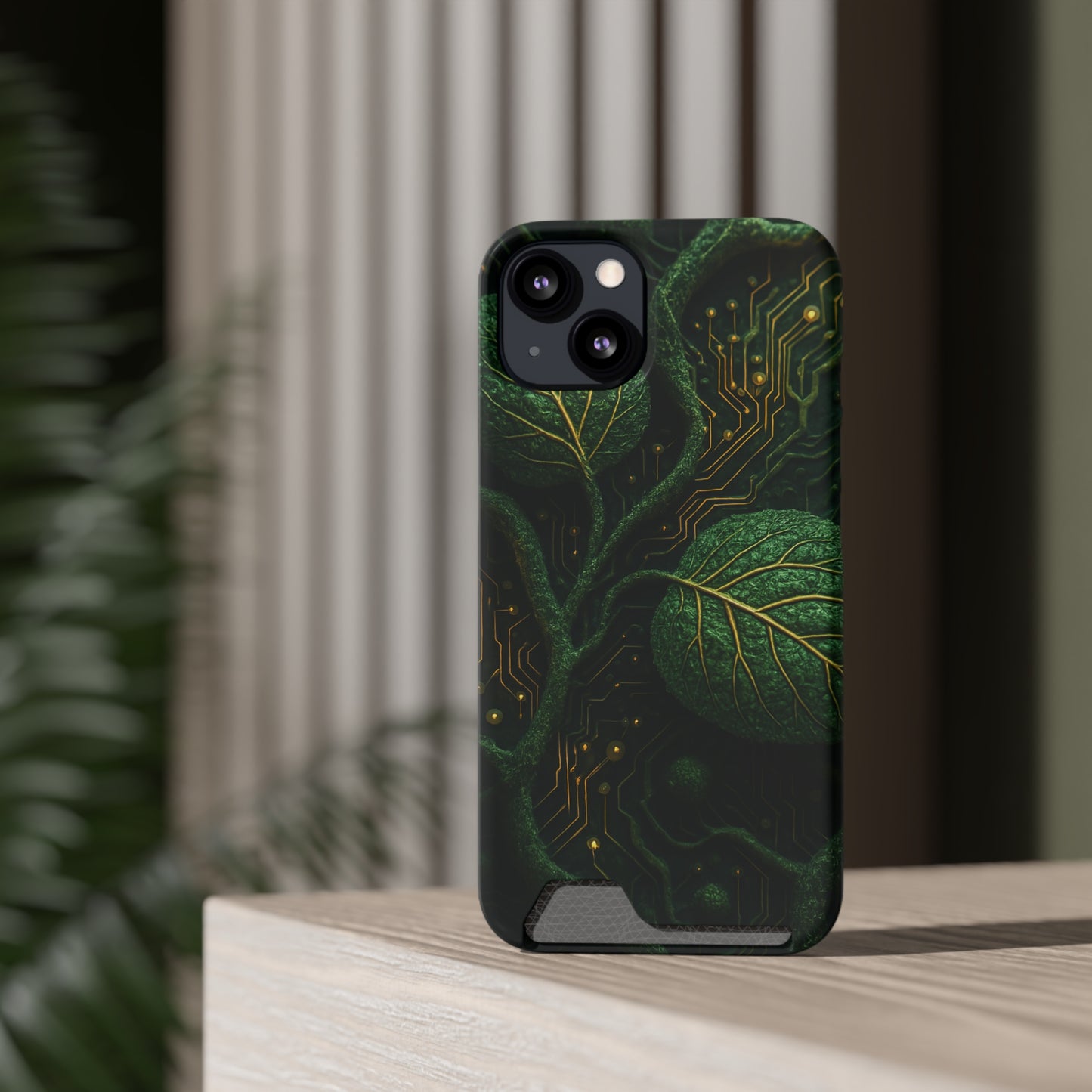 Tech Flora • Apple iPhone 13 • MagSafe® Tough Case with Card Holder
