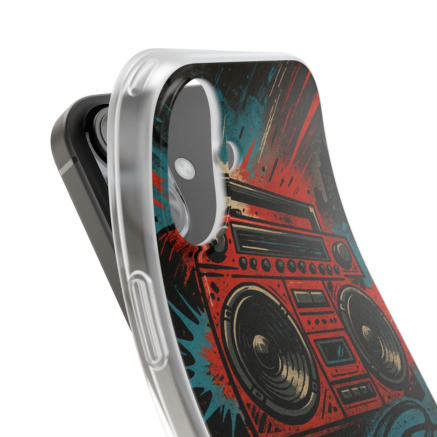 Old Skool • Apple iPhone 16 • Flexi Clear Case