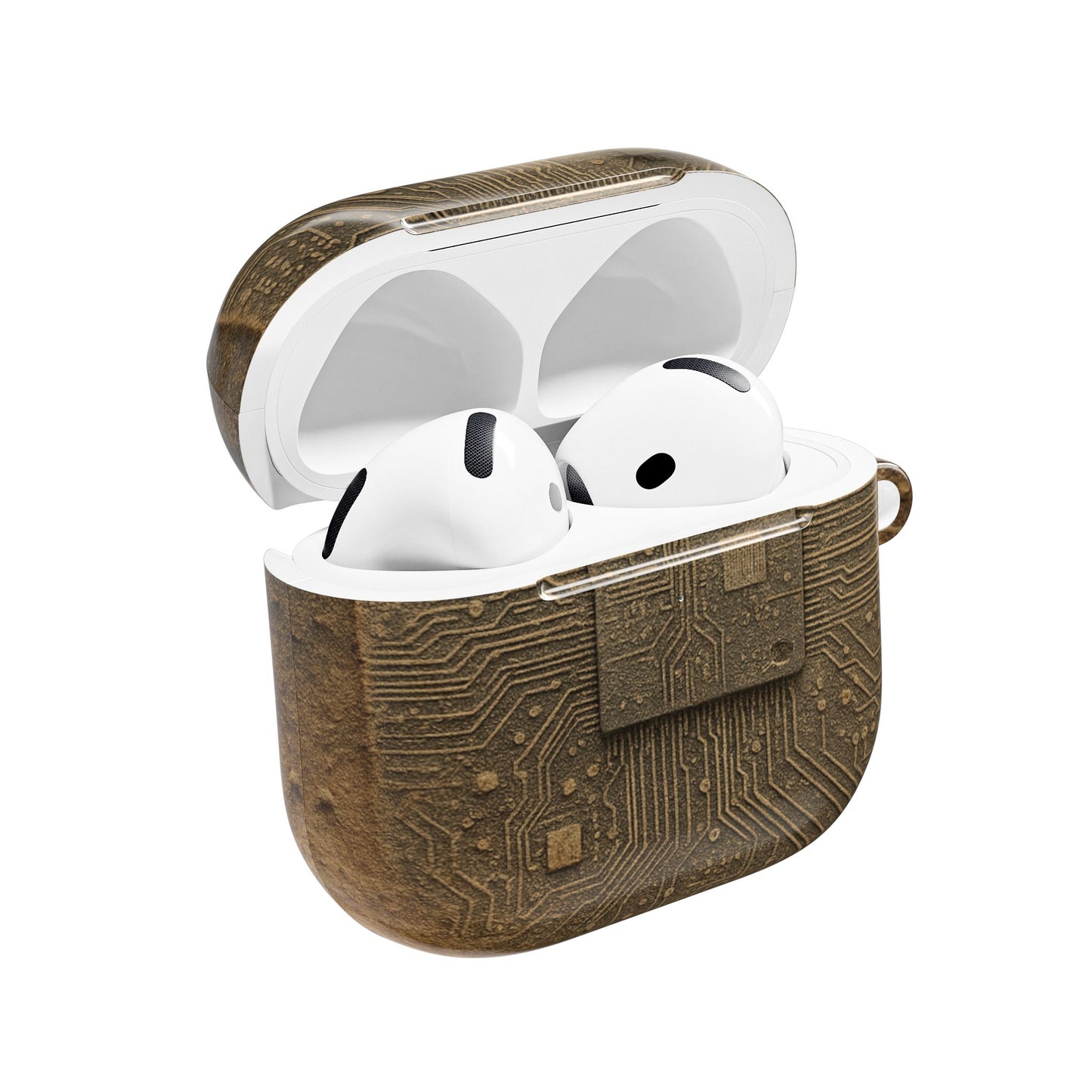 Sand Circuit • AirPods Gen 4 Case (AOP)