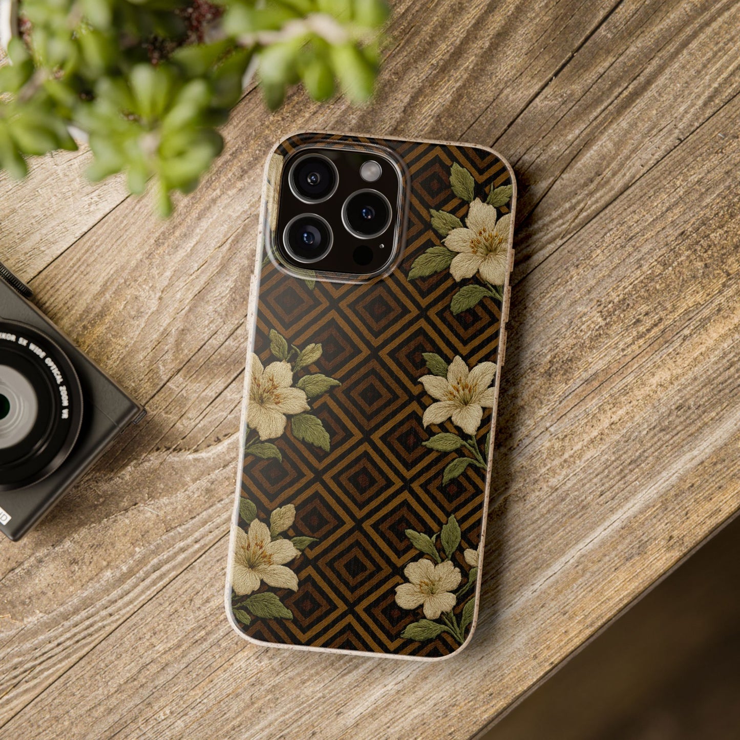 Velvet Bloom • Apple iPhone 16 Eco-Friendly Phone Case