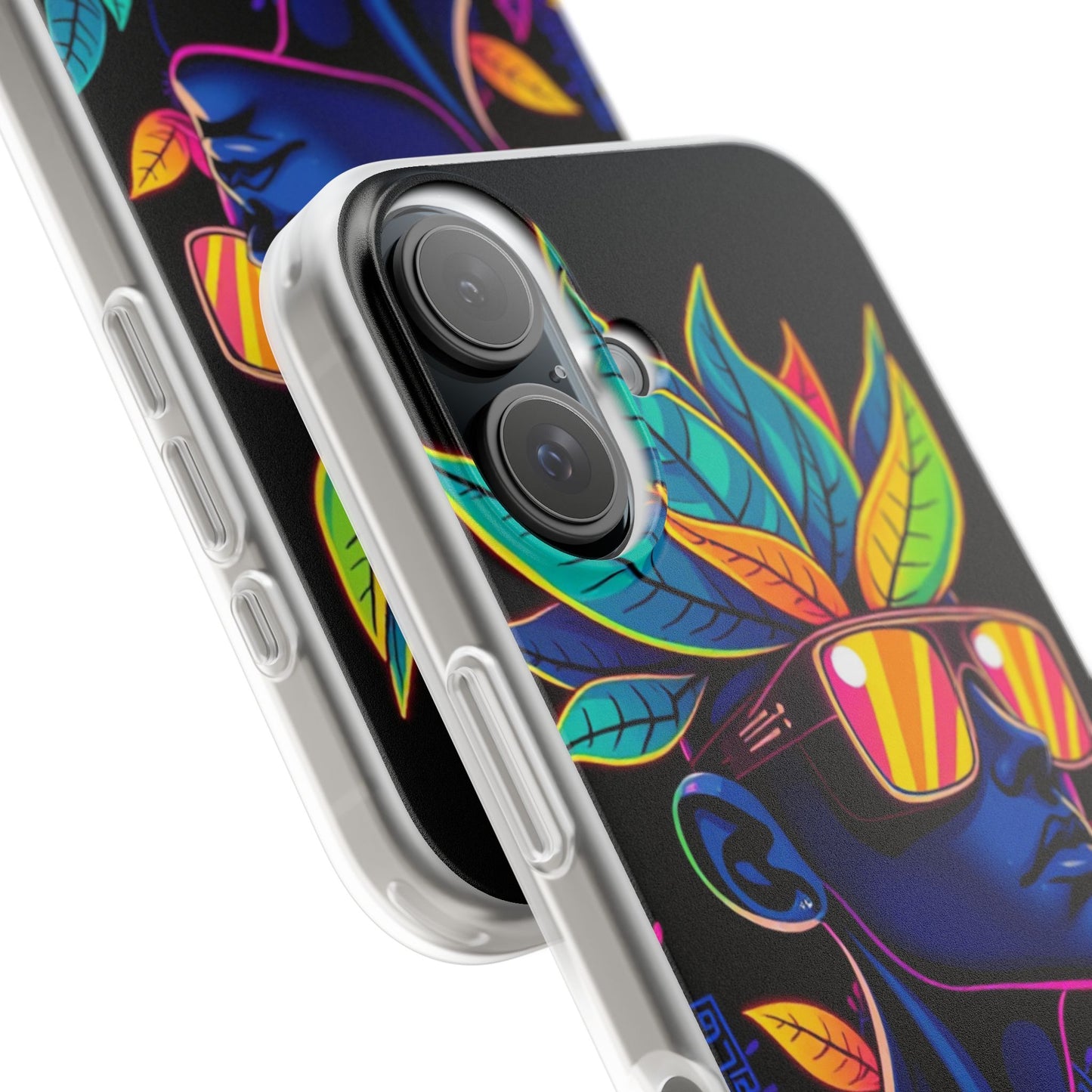 Neon Punk • Apple iPhone 16 • Flexi Clear Case
