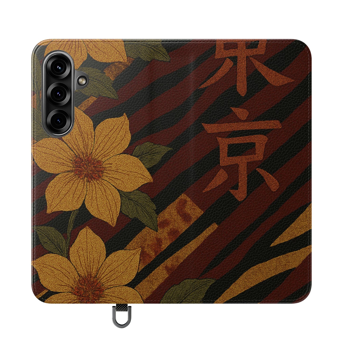 Tiger Petal • Samsung Galaxy S25 Flip Case