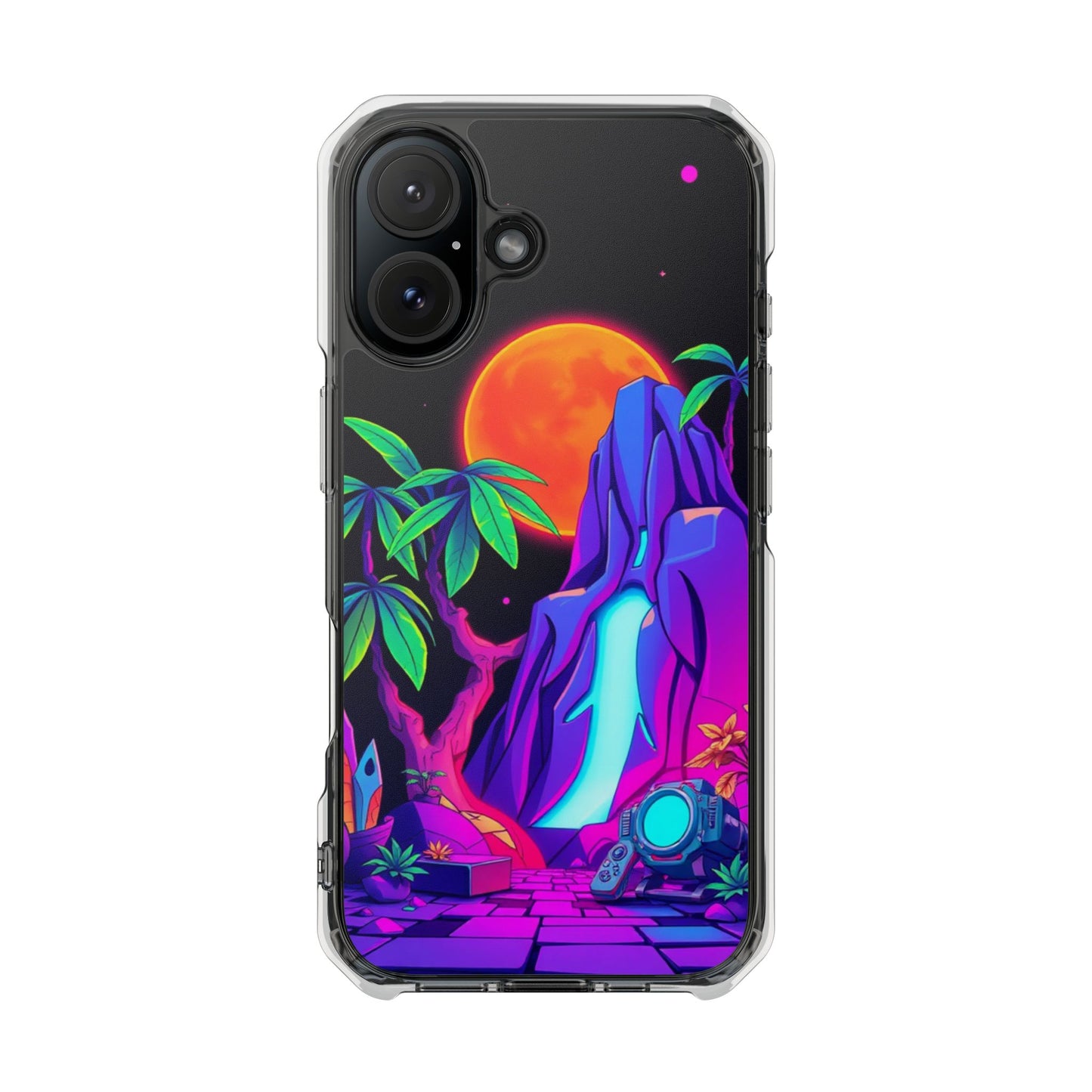 Lunar Paradise • Apple iPhone 16 • MagSafe® Clear Case