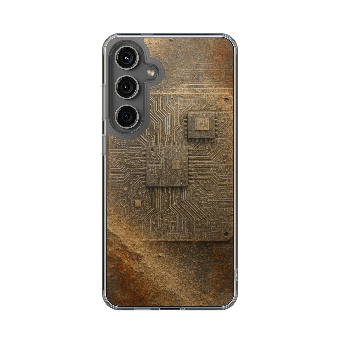 Sand Circuit • Samsung Galaxy S24 • Clear Case