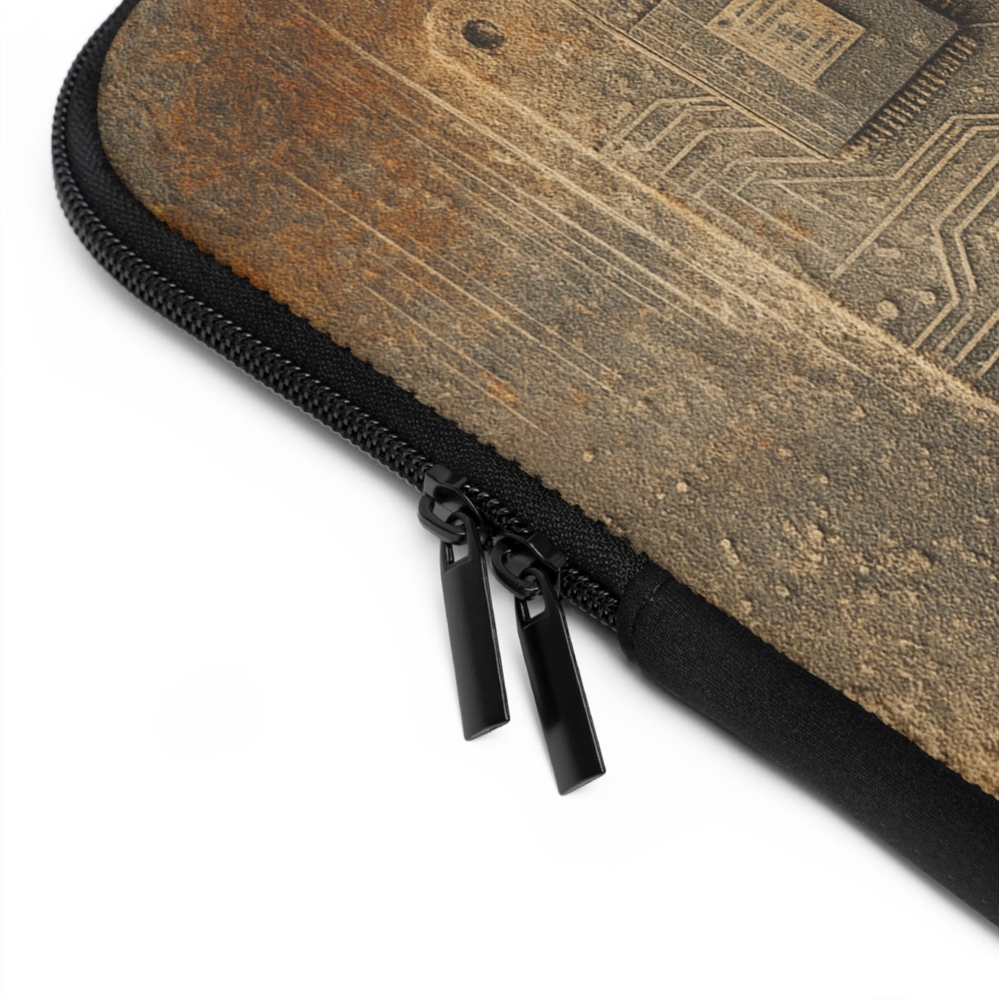 Sand Circuit • Dual Zipper Laptop Sleeve