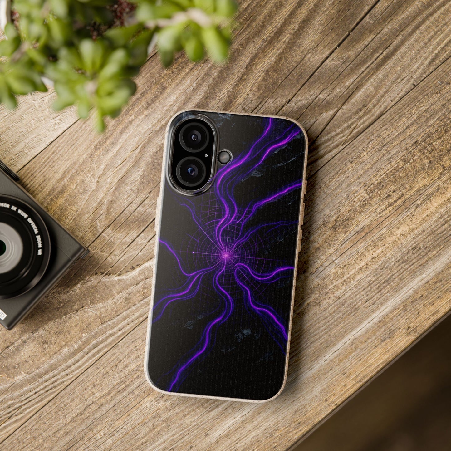 Pulse Grid • Apple iPhone 16 Eco-Friendly Phone Case
