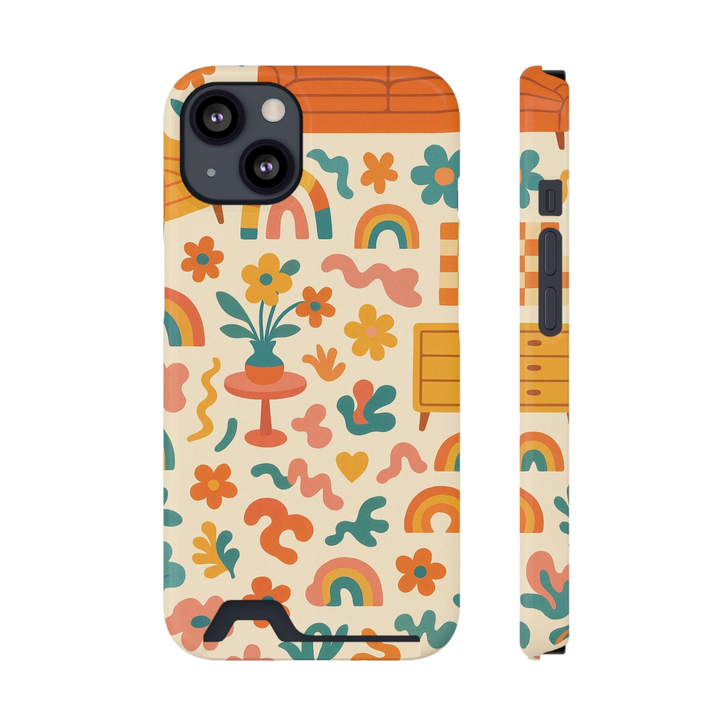 Dopamine Decor • Apple iPhone 13 • MagSafe® Tough Case with Card Holder