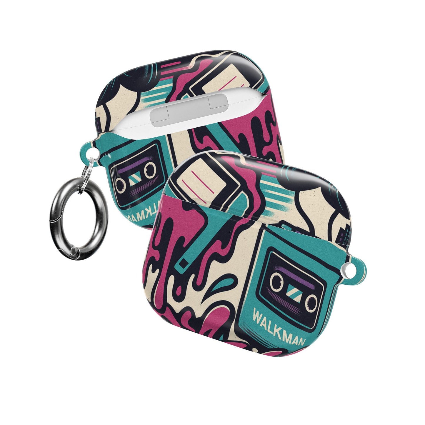 Retro Beats • AirPods Gen 4 Case (AOP)