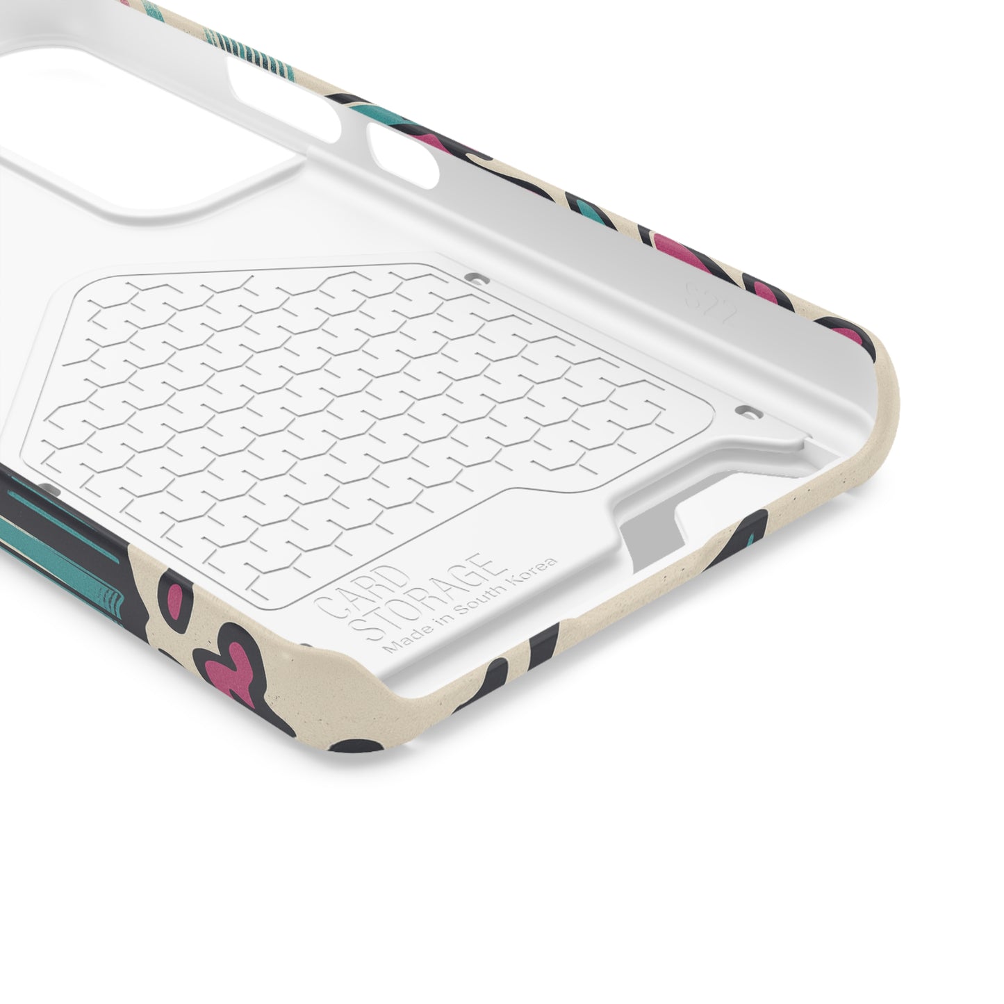 Retro Beats • Samsung Galaxy S22 • MagSafe® Tough Case with Card Holder