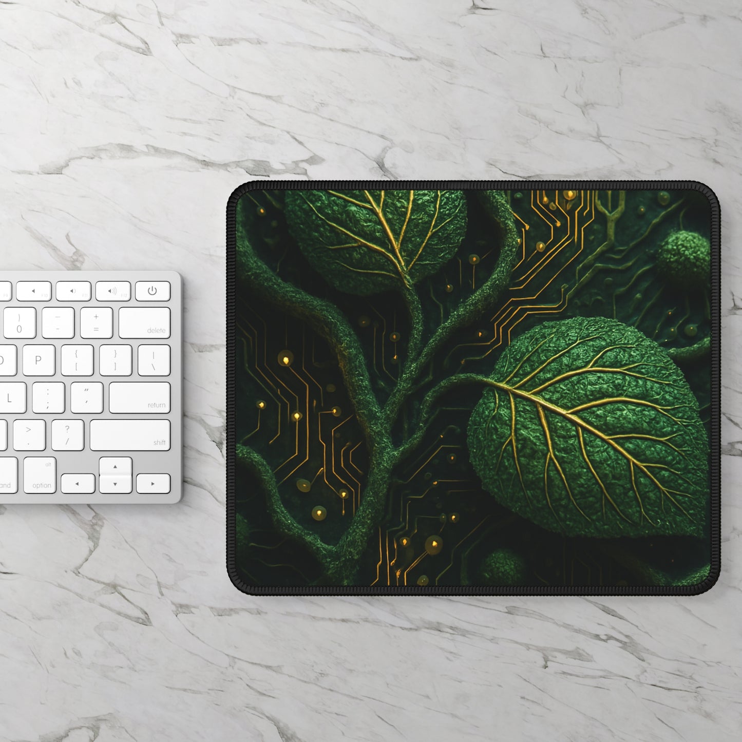 Tech Flora • Eco-Friendly Gaming Mouse Pad