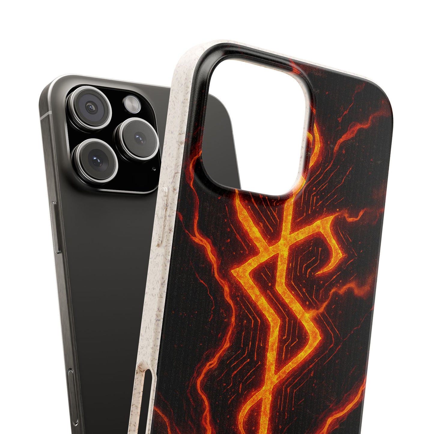 Molten Glyph • Apple iPhone 16 Eco-Friendly Phone Case