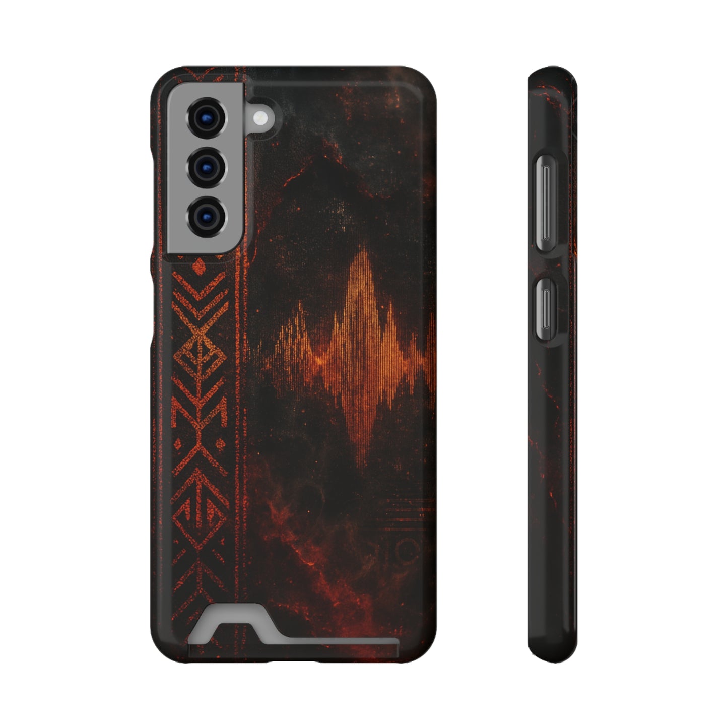 Tribal Pulse • Samsung Galaxy S21 • MagSafe® Tough Case with Card Holder