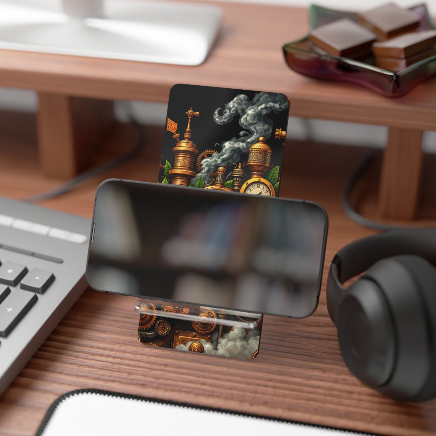 Steampunk Signal • Smartphone Display Stand