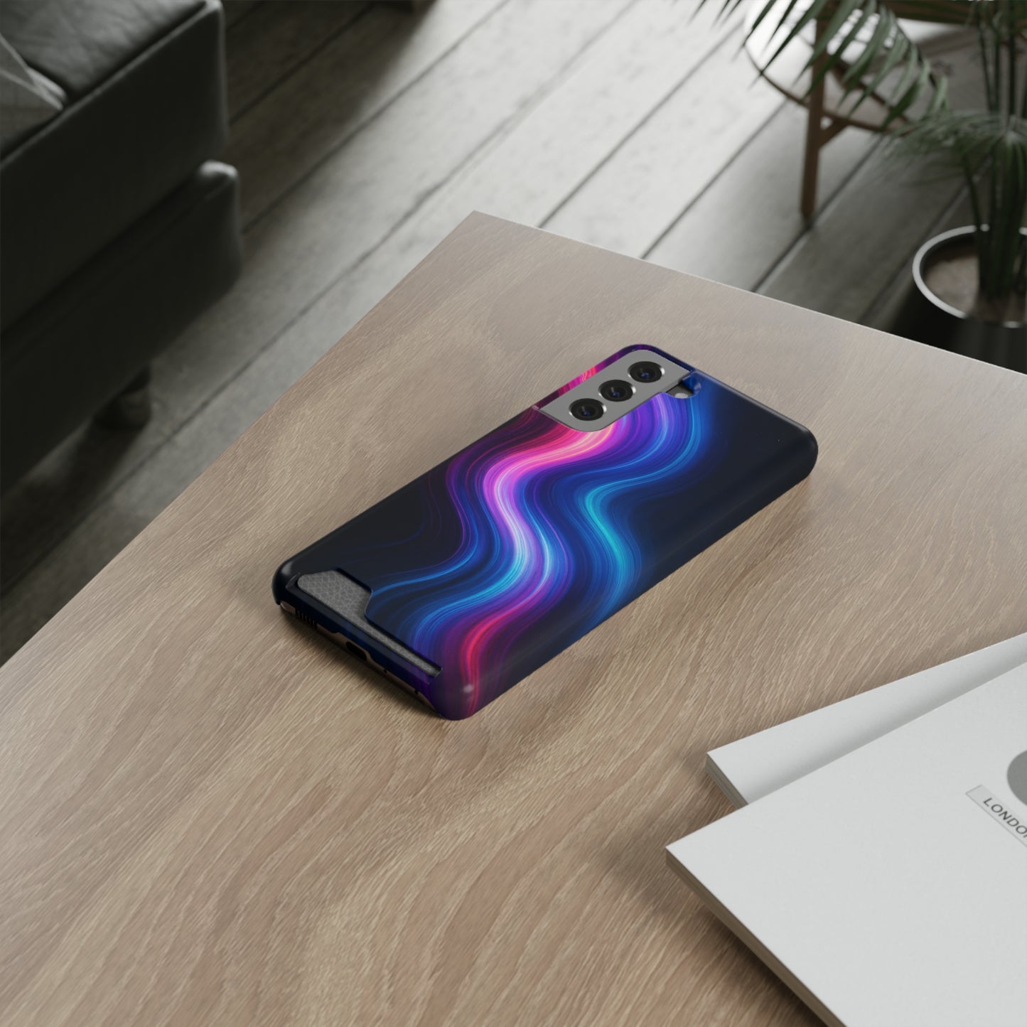 Quantum Surge • Samsung Galaxy S21 • MagSafe® Tough Case with Card Holder