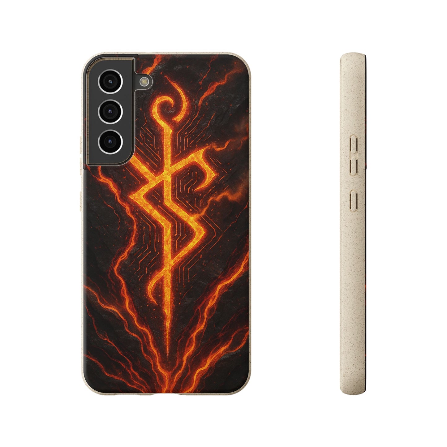 Molten Glyph • Samsung Galaxy S22 Eco-Friendly Phone Case