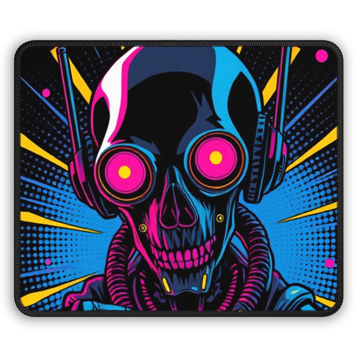 Neon Reaper • Eco-Friendly Gaming Mouse Pad