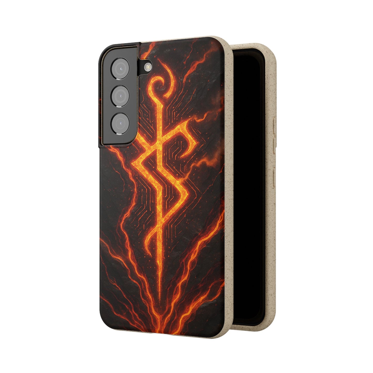 Molten Glyph • Samsung Galaxy S22 Eco-Friendly Phone Case