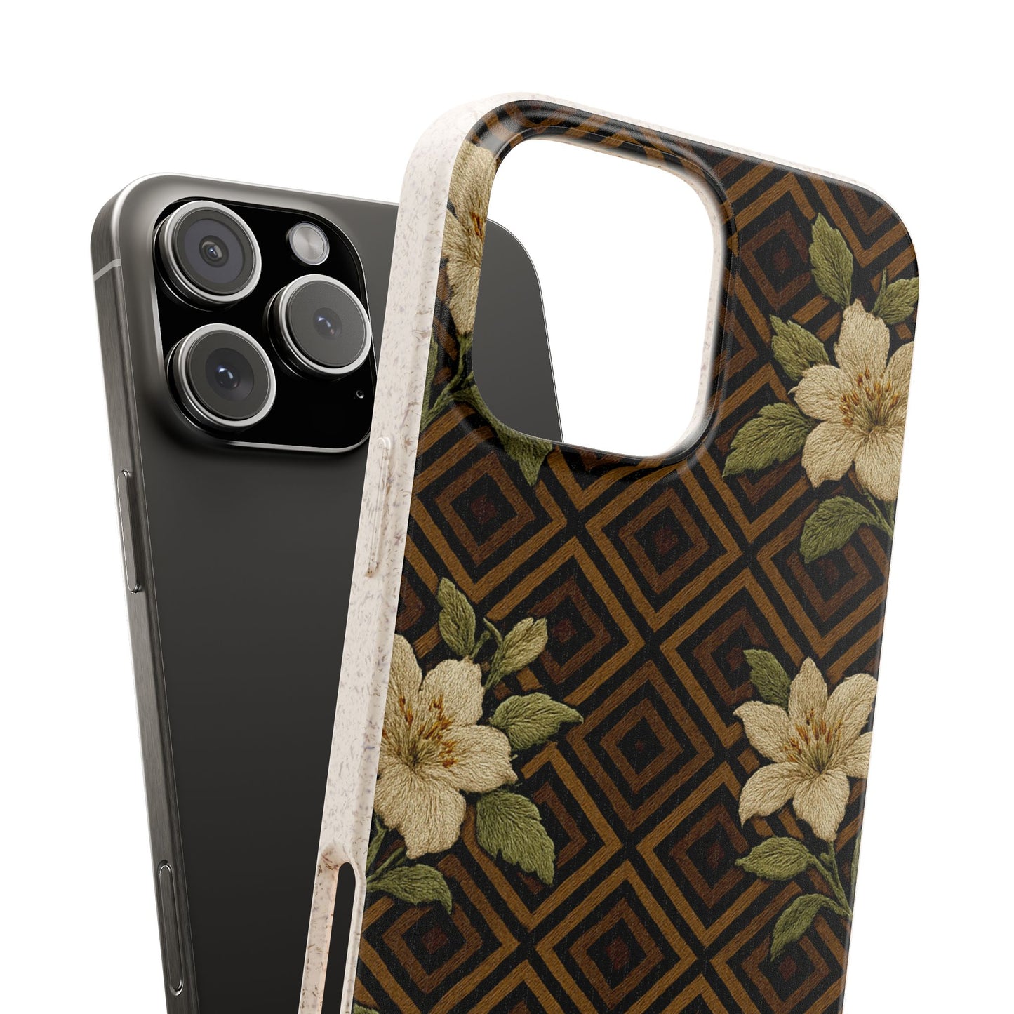 Velvet Bloom • Apple iPhone 16 Eco-Friendly Phone Case