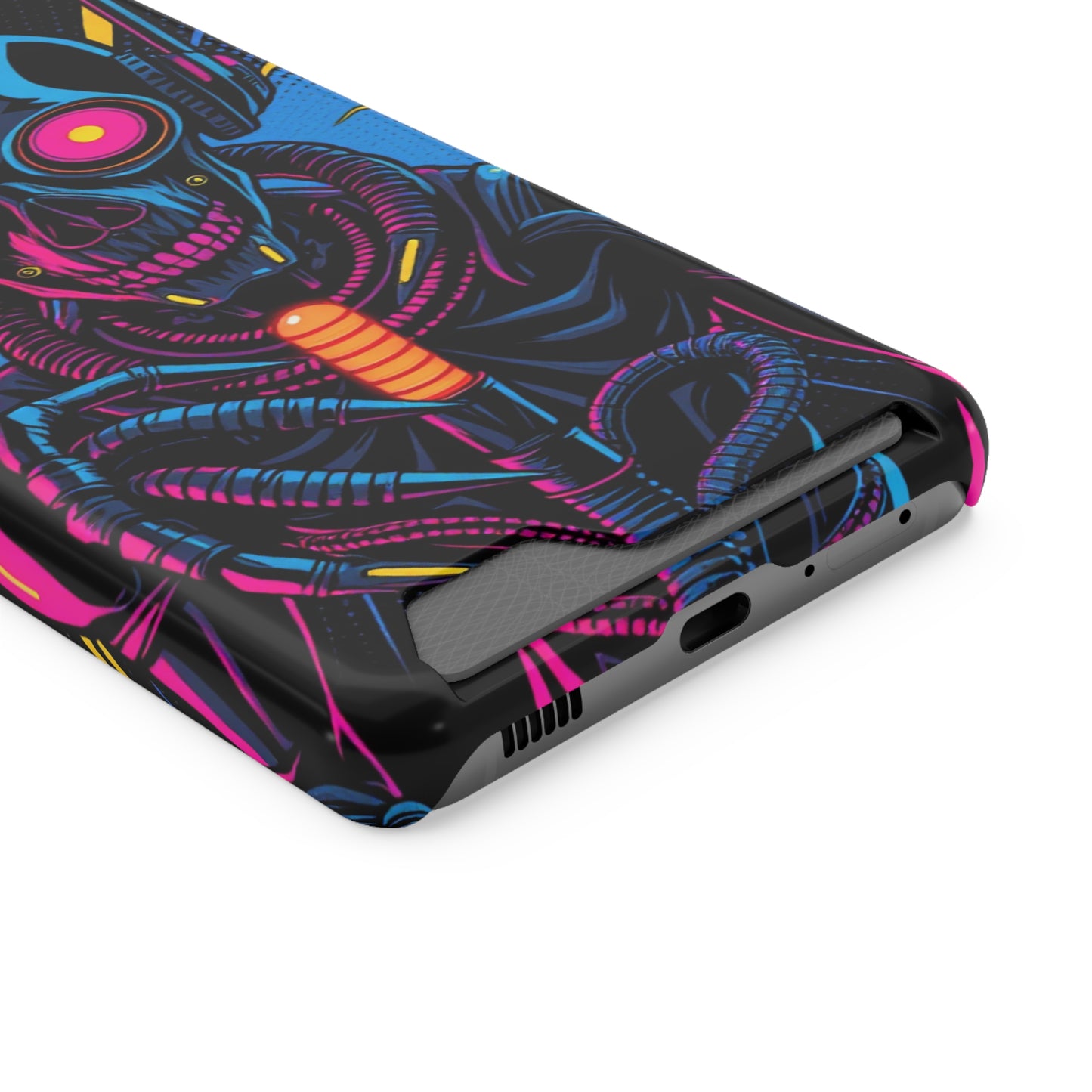 Neon Reaper • Samsung Galaxy S21 • MagSafe® Tough Case with Card Holder