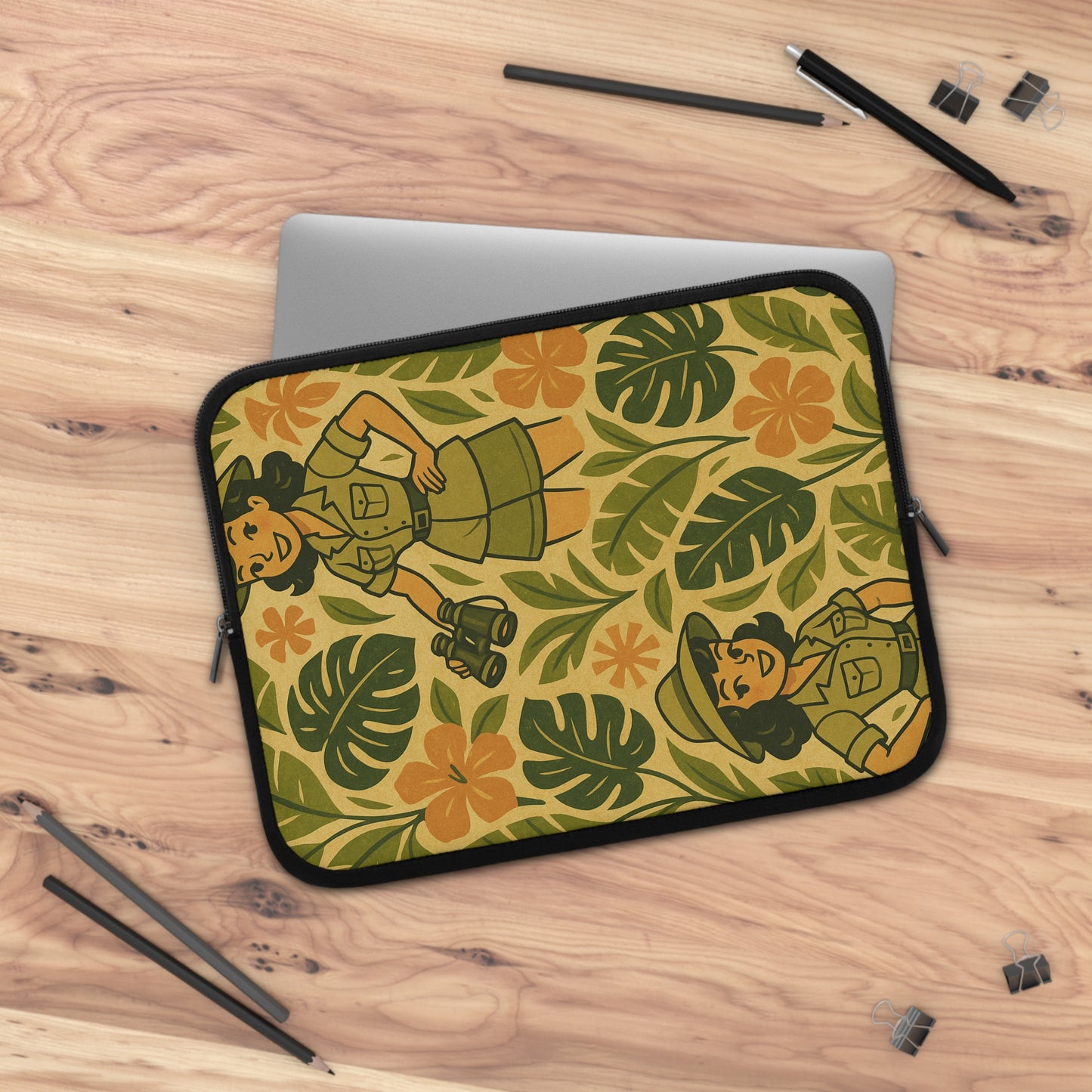 Urban Safari • Dual Zipper Laptop Sleeve
