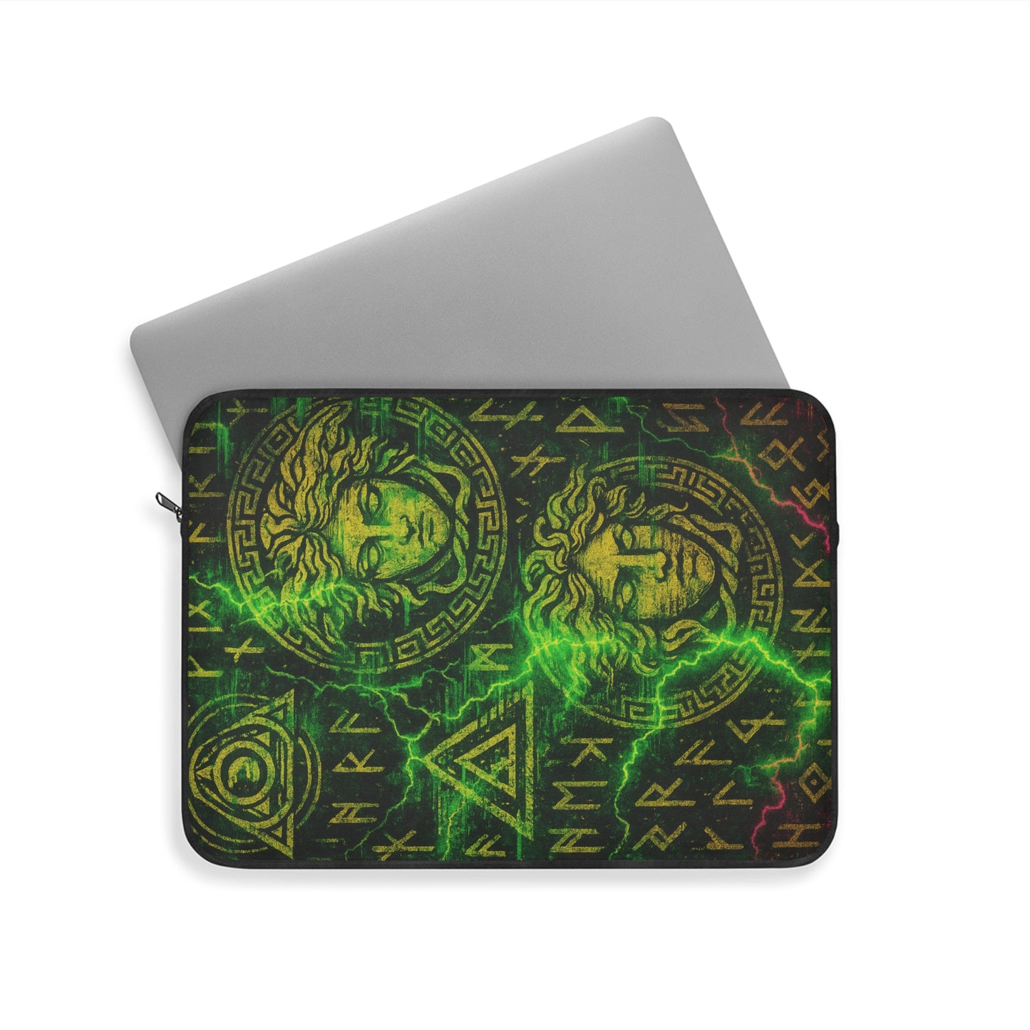 Glyph Gods • Single Zipper Laptop Sleeve