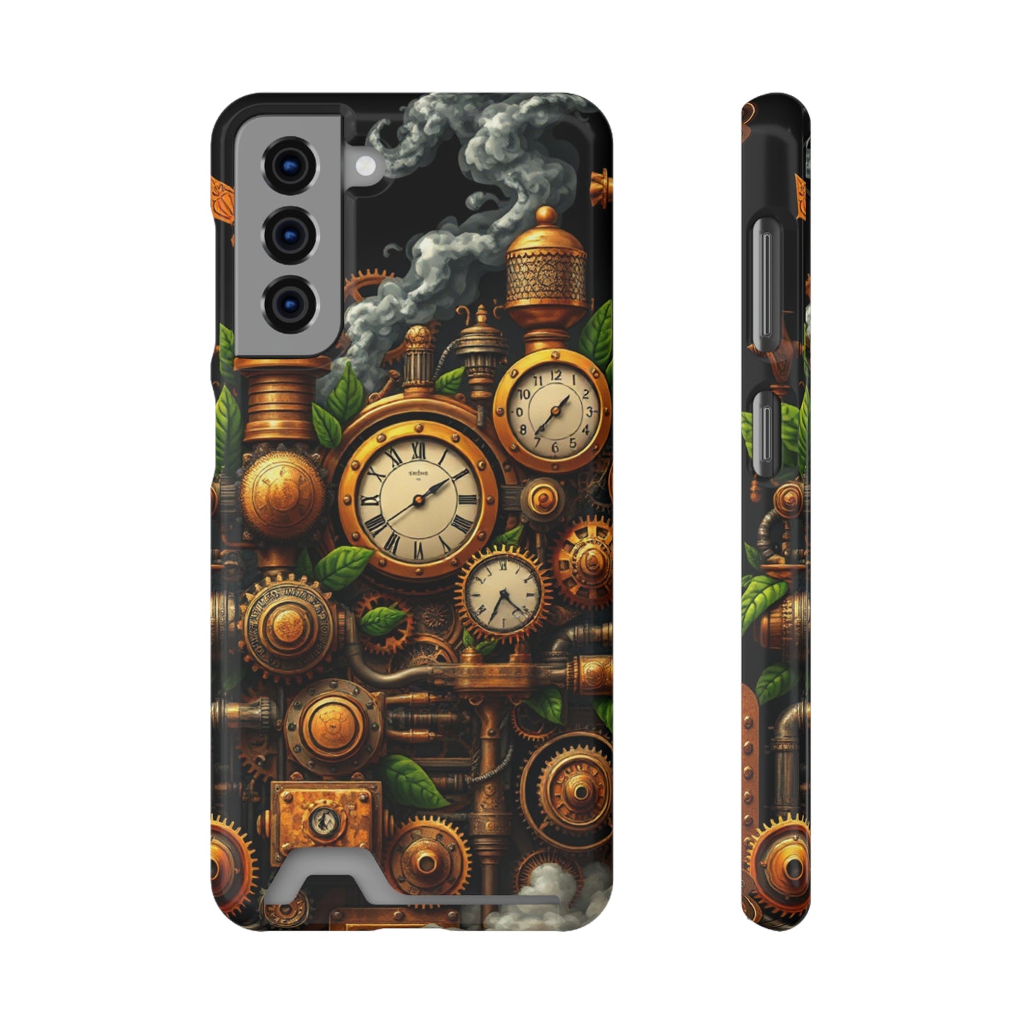 Steampunk Signal • Samsung Galaxy S21 • MagSafe® Tough Case with Card Holder