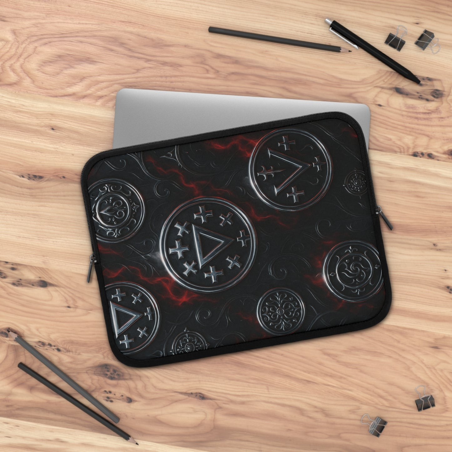 Aether Signal • Dual Zipper Laptop Sleeve
