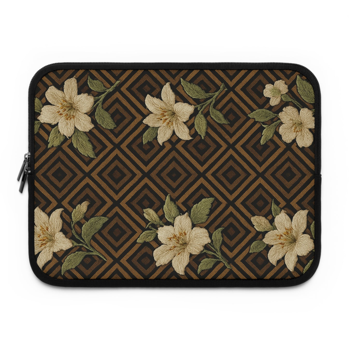 Velvet Bloom • Dual Zipper Laptop Sleeve