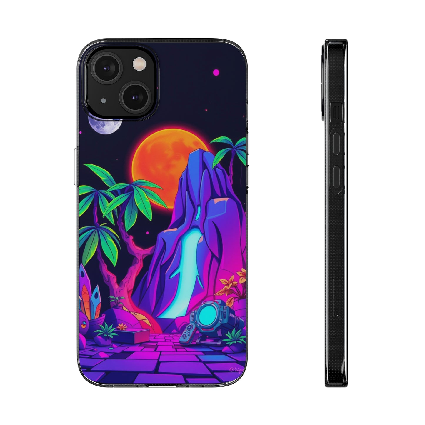 Lunar Paradise • Apple iPhone 14 • Flexi Clear Case