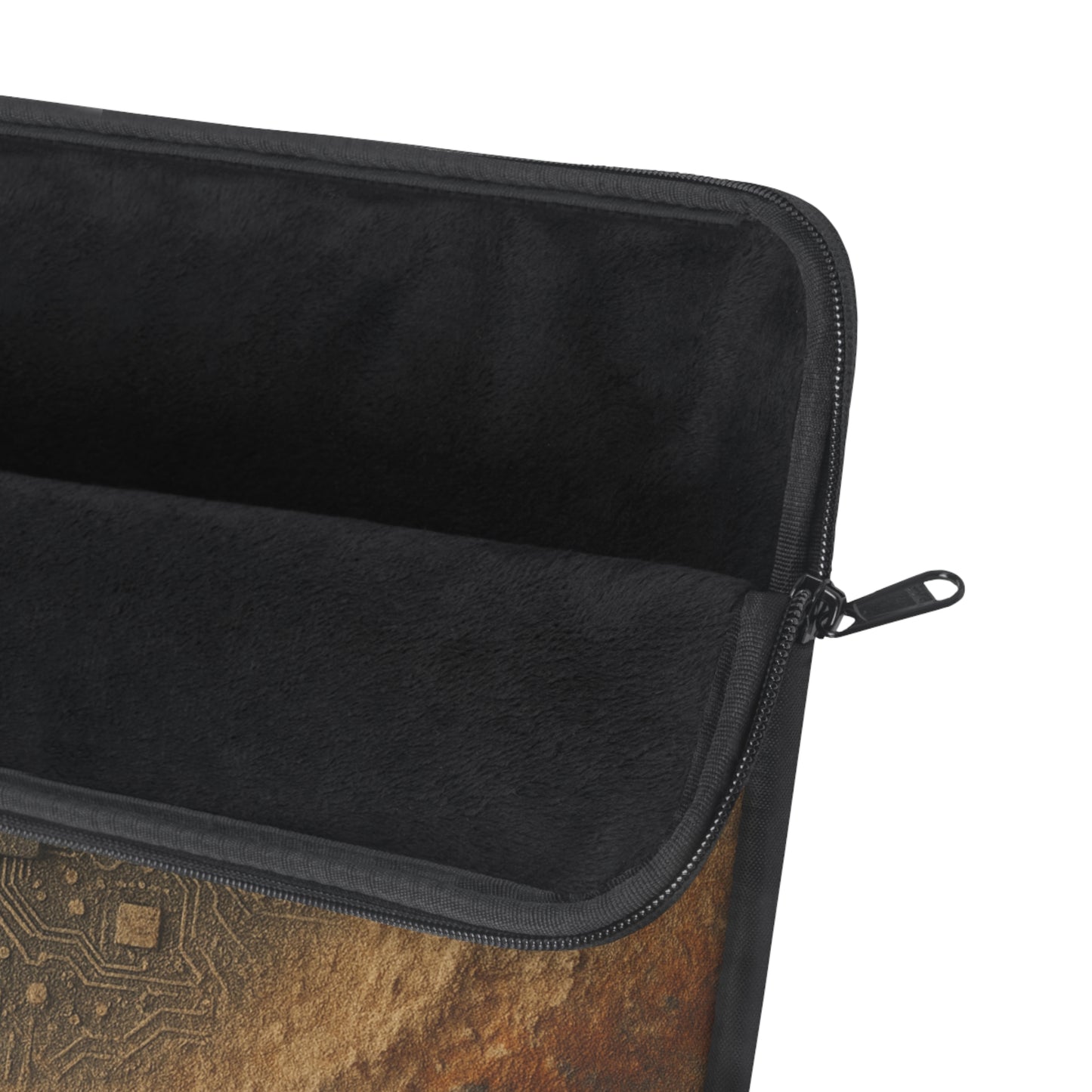 Sand Circuit • Single Zipper Laptop Sleeve