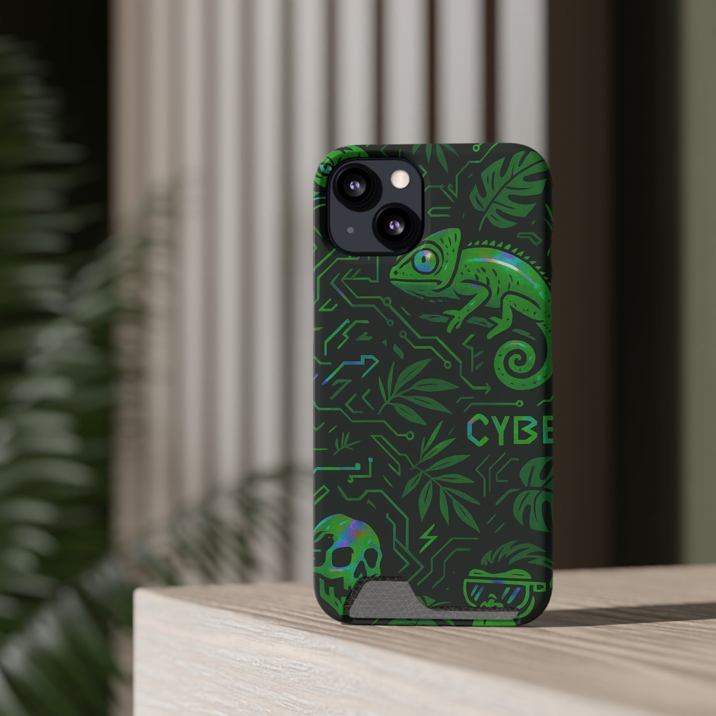 Digital Jungle • Apple iPhone 13 • MagSafe® Tough Case with Card Holder
